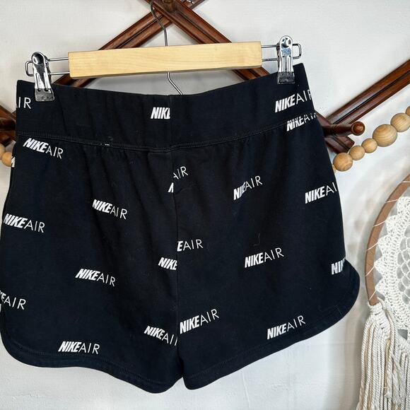 Nike Air Black Cotton Shorts - Picture 2 of 3